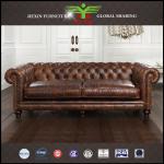 supply classic leather sofa chester field patio furniture leather sofa