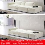 New Hot Leather single italian style chesterfield sofas cum beds furniture sofa S001