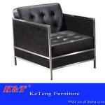 fahsion stainless steel office sofa