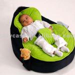 with side pocket to hold toy , bottle new style original baby beanbag chair, new born baby seat