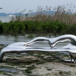 2013 modern art sofa furniture metal sofa with new design for home or lobby decoration