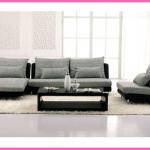 New style home furniture fabric leather sofa sectional sofa