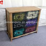 Living room cabinet with 6 color scaleplate drawers-M3014