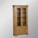 908 FH Range Solid Oak Glass Display Cabinet/Oak Wood Display Cabinet-FHGDU