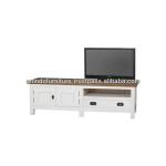 EV Series Low TV Stand with Doors Left Side-EV-08