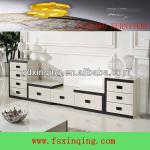 modern design wooden lcd tv stand high glossy tempered glass top tv cabinet-E353*