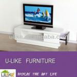 modern design living room white wooden tv unit