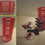 Simply Constructed CD DISC Storage rack holder shelf-QS100211