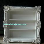 Home Furniture Hanging CD Racks White Color - Baroque Furniture Style-DW-CD013