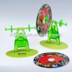 Fashion Plastic CD Holders-pansy-CD Rack121004