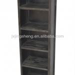 Antique design wooden 5 shelves CD &amp; DVD Rack or book rack-JI2650