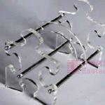 Acrylic CD Rack Novel Clear