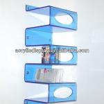 Acrylic cd dvd holder display rack stand