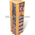 customized free standing wooden cd rack