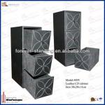 Luxury Faux Leather CD Cabinet(3895)