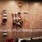 slatwall panel display for shoes