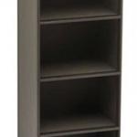 Leather cd dvd display wall rack-