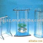 Multi-layers acrylic CD display stand holder
