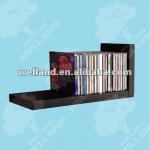 wooden shelf, wooden cd rack, wooden display racks