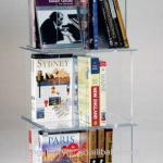 5 tire acrylic CD/ DVD display rack