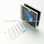 acrylic cd display case/clear acrylic cd dvd display rack