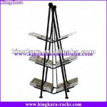 KingKara KACDR007 Metal steel Desk top revolving CD rack-KACDR007