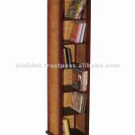 Bamboo and pine wood CD tower-WR-1097