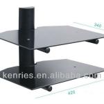 glass metal dvd player wall unit/dvd wall mount unit