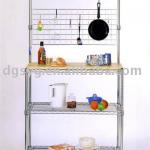 househould metal wire shelving