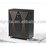 2013 modern shoes storage cabinet is made by melamine board and PU for living room-2013 DX-1206-2