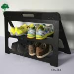 Designed modern portable shoe racks in wood