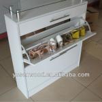 melamine MDF shoe cabinet