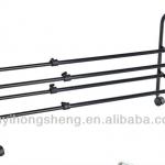 extensible comercial shoe rack 2-layer