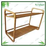 Natural high quality bamboo shoe rack simple designs