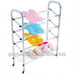 DC-385C 4 TIERS CHROME SHOE RACK