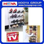 As See on TV 4 Floors Design Wood Shoe Rack