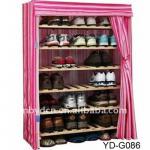 Wooden shoe rack