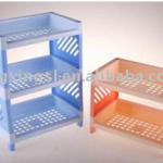 three layers plastic concern shoe rack