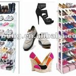 Amazing 10 layer stackable shoe rack organizer