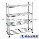 stainless steel shoe rack/shoe shelf