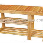 High quality multifunctional Bamboo shoe shelf,shoe bench