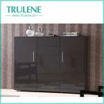 High Glossy Black Shoe Cabinet