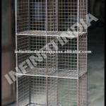Vintage Metal Wire Bookcase