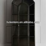 black modern panel four layers wooden shoe cabinet