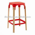 stylish elegant colorful designed and wooden leg pp chair-PP-L11541