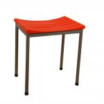 bathroom plastic stool-F-050 RELAX ORANGE - 1