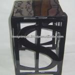 Aluminium dollar sign stool-N-3379