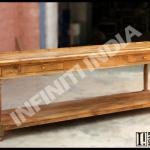 FRENCH WOODEN CONSOLE TABLE