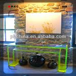 An-b878 european design factory sell high-transparent console table