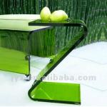 high transparent elegant acrylic console table-001